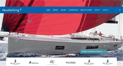 Desktop Screenshot of nova-yachting.nl