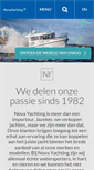 Mobile Screenshot of nova-yachting.nl